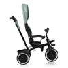 Tricicleta copii, Lionelo, Berry, 2 in 1, Multifunctionala, Suport picioare, Control al directiei, Scaun reversibil, Rotire 360 grade, Functie de roata libera, Utilizare pana la 5 ani, Constructie din otel, Conform cu standardul EN71, Verde