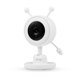 Video monitor, Lionelo, Babyline 3.4, Ecran LCD de 3.5 inch, Raza de actiune pana la 300 m, Conectare 4 camere, Autonomie 8 h, Lampa RGB incorporata, Cantece de leagan, Zoom 4X, Mod nocturn, Alb