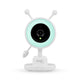 Video monitor, Lionelo, Babyline 3.4, Ecran LCD de 3.5 inch, Raza de actiune pana la 300 m, Conectare 4 camere, Autonomie 8 h, Lampa RGB incorporata, Cantece de leagan, Zoom 4X, Mod nocturn, Alb
