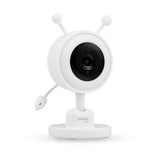 Video monitor, Lionelo, Babyline 3.4, Ecran LCD de 3.5 inch, Raza de actiune pana la 300 m, Conectare 4 camere, Autonomie 8 h, Lampa RGB incorporata, Cantece de leagan, Zoom 4X, Mod nocturn, Alb
