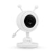 Video monitor, Lionelo, Babyline 3.4, Ecran LCD de 3.5 inch, Raza de actiune pana la 300 m, Conectare 4 camere, Autonomie 8 h, Lampa RGB incorporata, Cantece de leagan, Zoom 4X, Mod nocturn, Alb