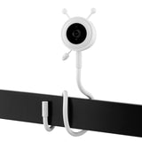 Video monitor, Lionelo, Babyline 3.4, Ecran LCD de 3.5 inch, Raza de actiune pana la 300 m, Conectare 4 camere, Autonomie 8 h, Lampa RGB incorporata, Cantece de leagan, Zoom 4X, Mod nocturn, Alb
