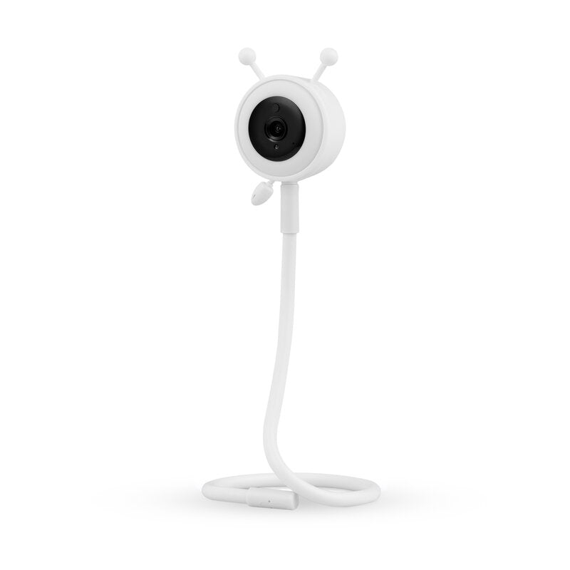 Video monitor, Lionelo, Babyline 3.4, Ecran LCD de 3.5 inch, Raza de actiune pana la 300 m, Conectare 4 camere, Autonomie 8 h, Lampa RGB incorporata, Cantece de leagan, Zoom 4X, Mod nocturn, Alb
