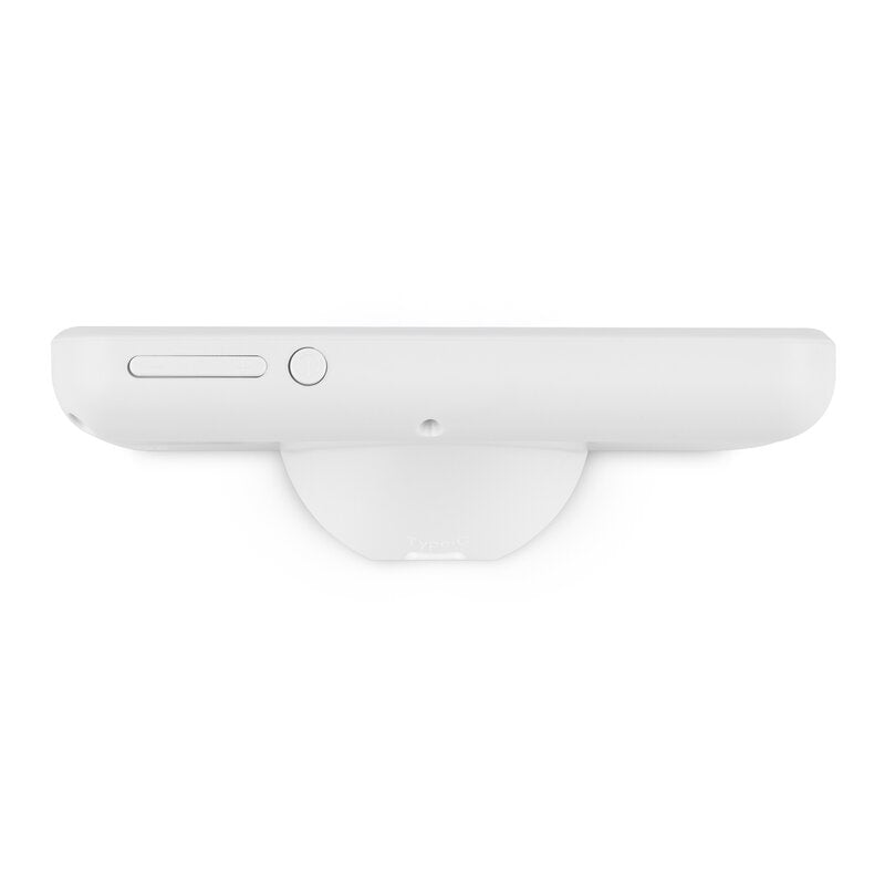 Video monitor, Lionelo, Babyline 3.4, Ecran LCD de 3.5 inch, Raza de actiune pana la 300 m, Conectare 4 camere, Autonomie 8 h, Lampa RGB incorporata, Cantece de leagan, Zoom 4X, Mod nocturn, Alb