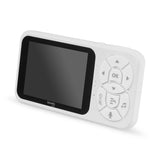 Video monitor, Lionelo, Babyline 3.4, Ecran LCD de 3.5 inch, Raza de actiune pana la 300 m, Conectare 4 camere, Autonomie 8 h, Lampa RGB incorporata, Cantece de leagan, Zoom 4X, Mod nocturn, Alb
