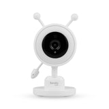 Video monitor, Lionelo, Babyline 3.4, Ecran LCD de 3.5 inch, Raza de actiune pana la 300 m, Conectare 4 camere, Autonomie 8 h, Lampa RGB incorporata, Cantece de leagan, Zoom 4X, Mod nocturn, Alb