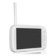 Video monitor, Lionelo, Babyline 9.1, Conexiune prin aplicatia Lionelo Smart, Pana la 8h de functionare, Comunicare bidirectionala, Cu senzor de miscare si sunete, Alb