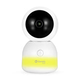 Video monitor, Lionelo, Babyline 9.2. AI, 5 inch, Camera Full HD, Zoom digital 4x, Aplicatie, Tehnologia AI cu detectare a miscarii, Recunoasterea motivului plansului, Melodii, Zgomote albe, Mod nocturn, Alb