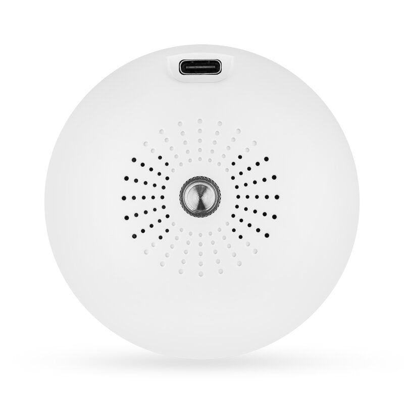 Video monitor Lionelo Babyline Smart 2.0, camera WiFi Full HD 1080p, aplicatie Lionelo Smart, comunicare bidirectionala, senzor temperatura, Alb