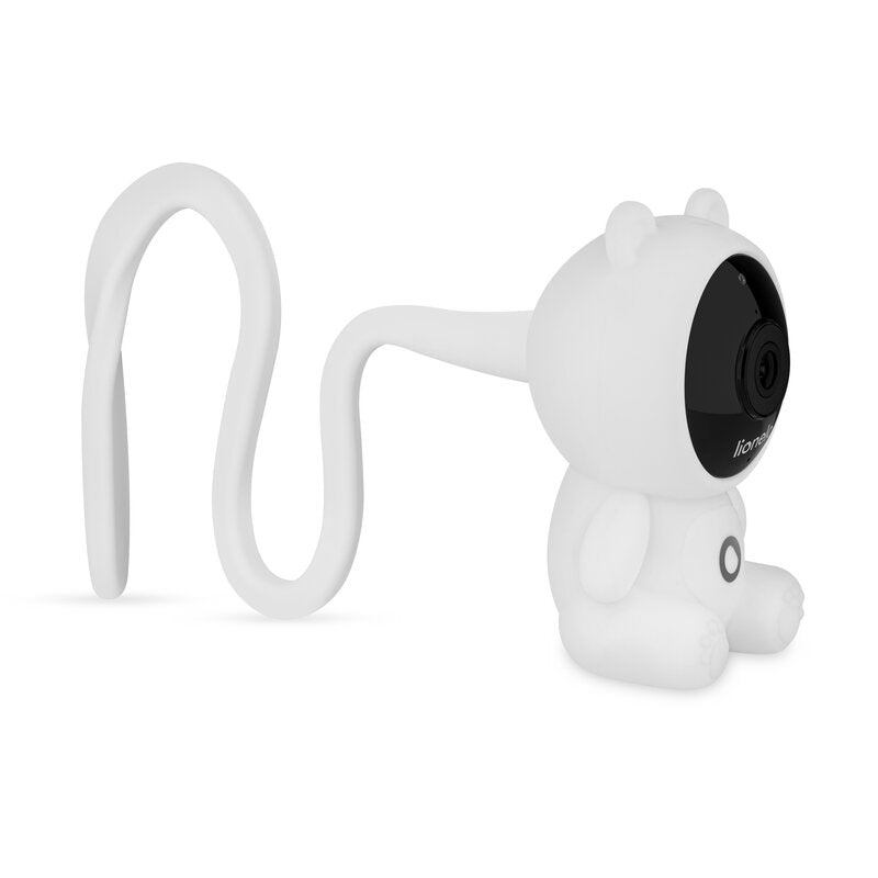 Video monitor Lionelo Babyline Smart 2.0, camera WiFi Full HD 1080p, aplicatie Lionelo Smart, comunicare bidirectionala, senzor temperatura, Alb