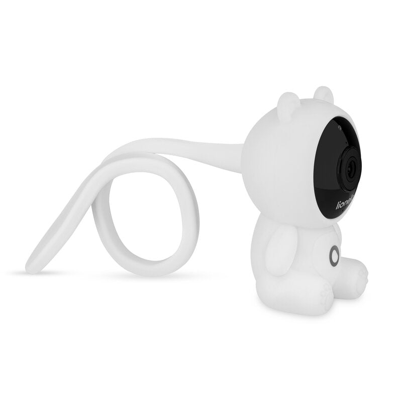 Video monitor Lionelo Babyline Smart 2.0, camera WiFi Full HD 1080p, aplicatie Lionelo Smart, comunicare bidirectionala, senzor temperatura, Alb