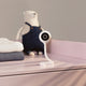 Video monitor, Lionelo, Babyline Smart, Cu aplicatie Smart Life, Cablu USB, Conexiune Wifi, Comunicare bidirectionala, Senzor de temperatura, Negru