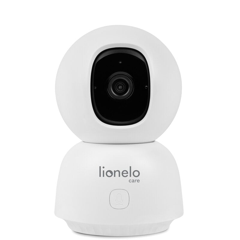 Video monitor, Lionelo, Babyline, View, Cu aplicatia dedicata Lionelo Smart, Integrare AI, Mod de noapte 8 m cu 6 leduri, Unghi 100 grade, 4 cantece si zgomote din natura, Senzor de temperatura si umiditate, Zoom 4X, Alb - gogobaby.ro
