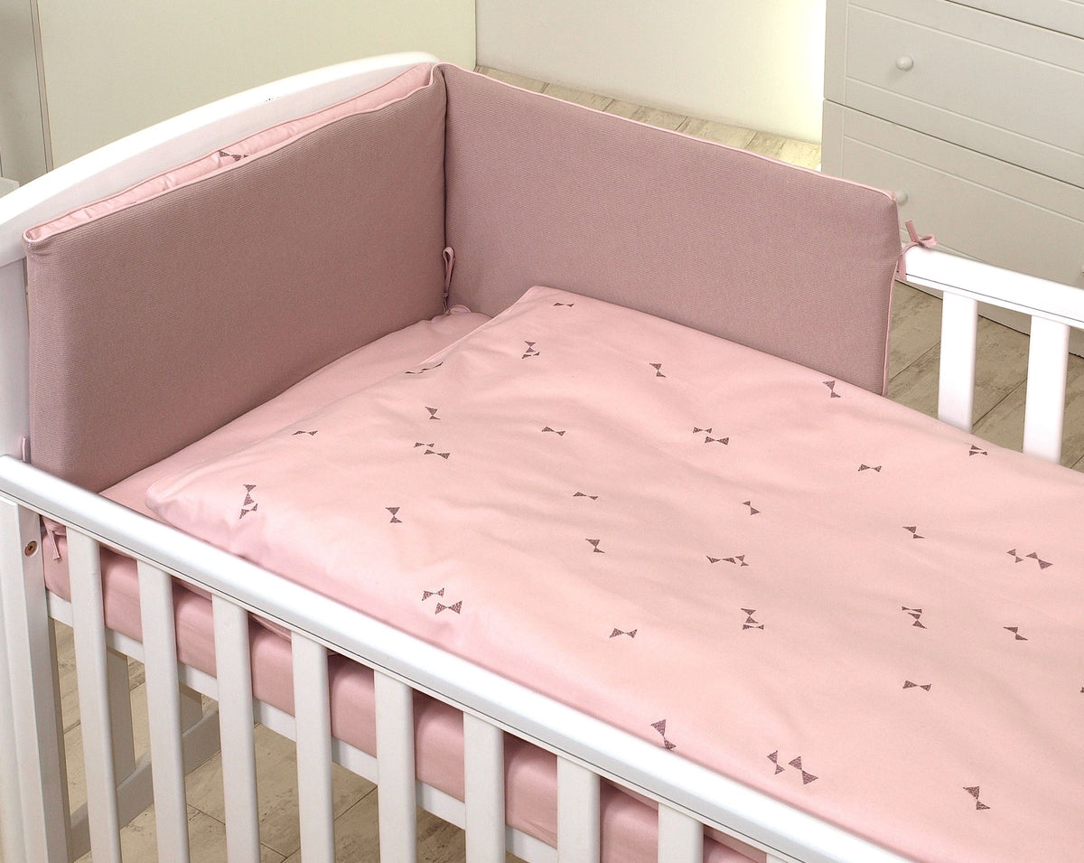 Aparatoare patut Pure Rose (2 fete), 180*35 cm - gogobaby.ro