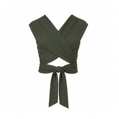 Wrap bebe, Jane, Cocoon, Ergonomic, De la nastere pana la 20 Kg, Cu multiple pozitii de purtare, Botanic