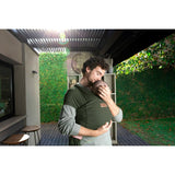 Wrap bebe, Jane, Cocoon, Ergonomic, De la nastere pana la 20 Kg, Cu multiple pozitii de purtare, Botanic