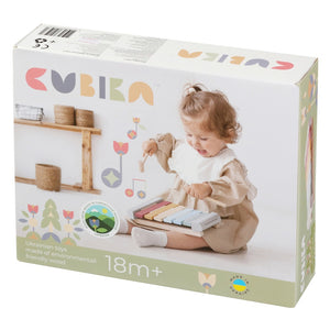 Jucarie din lemn, Cubika, Xilofon 2 - gogobaby.ro