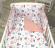 Jolie - Aparatoare patut Fox Rose, 180*35CM