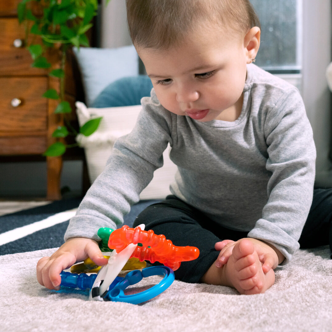 Baby Einstein - Jucarie de Dentitie Ocean Explorers Sea of Sensory - gogobaby.ro