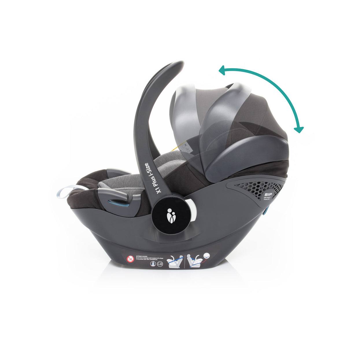 ZOPA - Scoica auto i-size X1 Plus Rocky Grey, nastere - 80 cm - gogobaby.ro