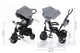 ZOPA - Tricicleta 6 moduri de utilizare Citi Trike Foggy Grey