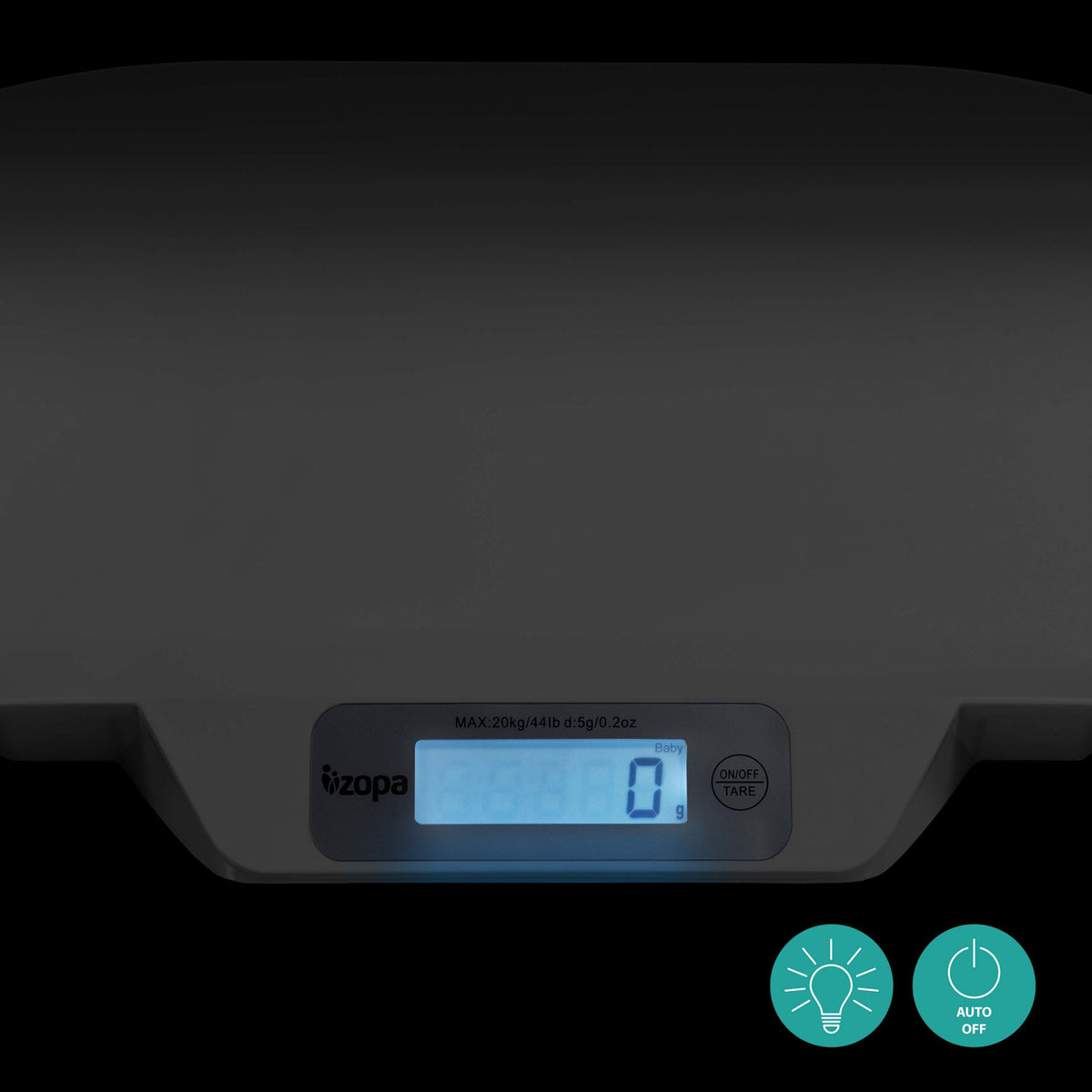ZOPA - Cantar bebelusi digital, de la 0,02 grame – la 20 kg