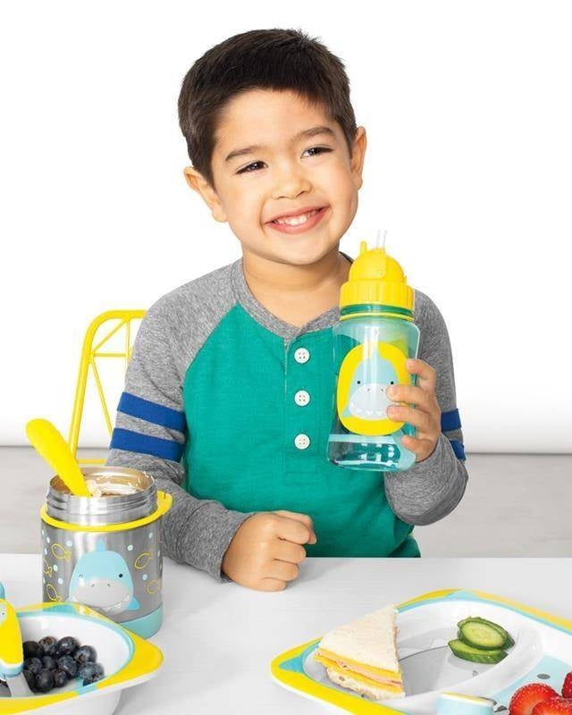 Skip Hop Sticla cu pai Zoo - Rechin - gogobaby.ro